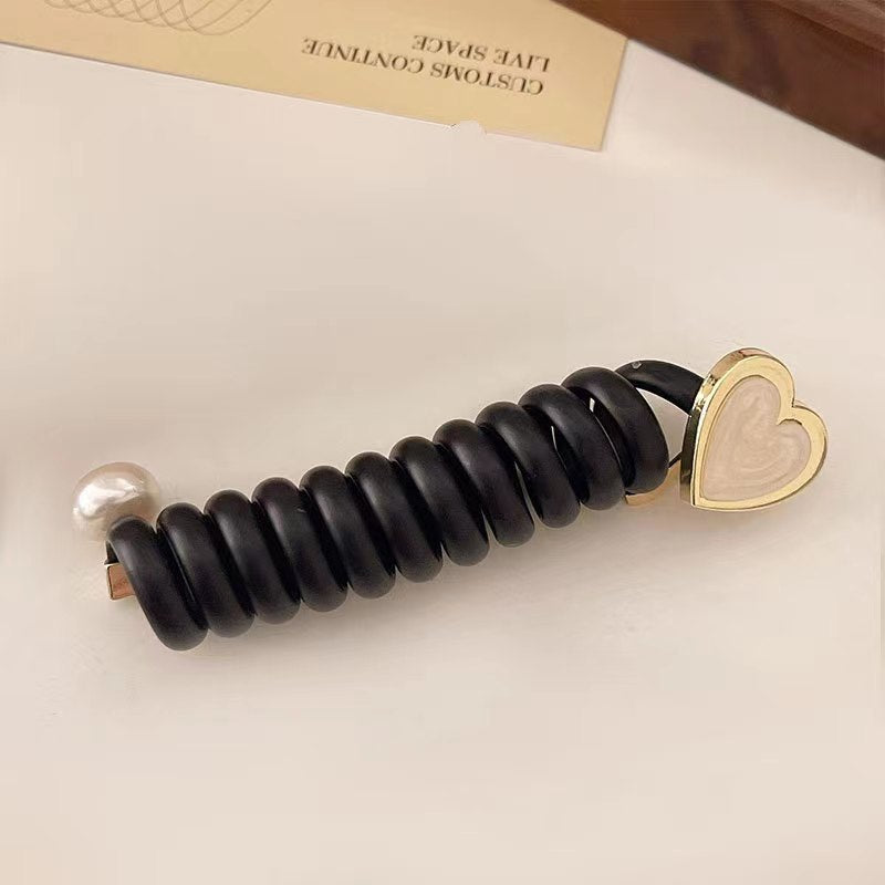 Cute Braided Hair Phone Line Hair Ring