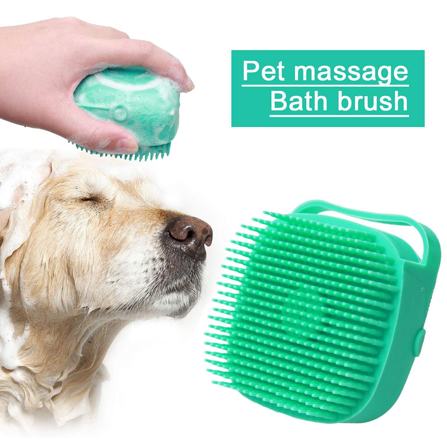 Pet BathPro 3-in-1 Bath Brush, Dispenser, & Massager