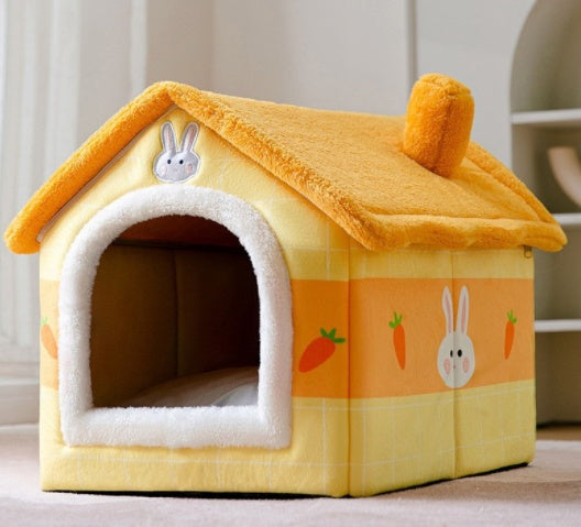Pet Comfy House Bed