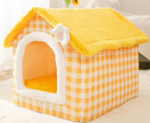 Pet Comfy House Bed