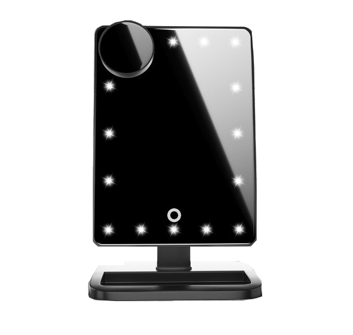 Lighted Makeup Mirror with Bluetooth Speaker