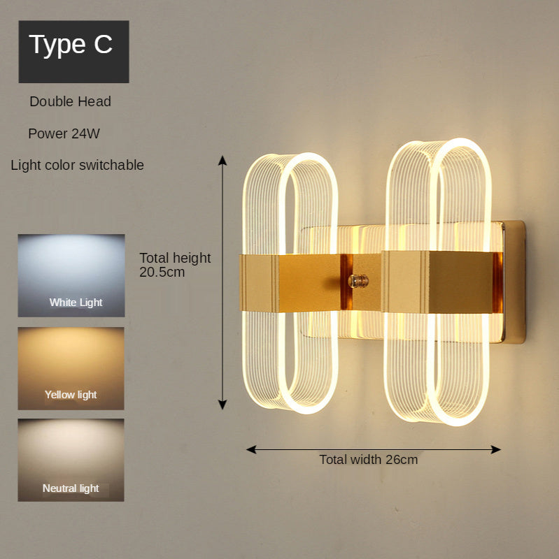 Modern Loop Wall Sconce