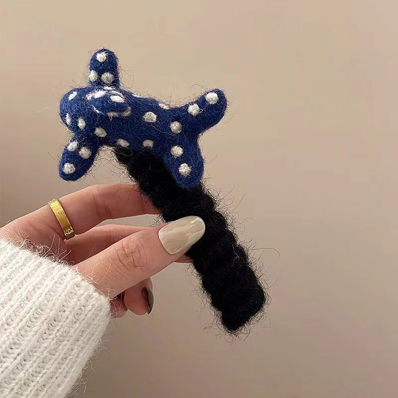 Cute Braided Hair Phone Line Hair Ring