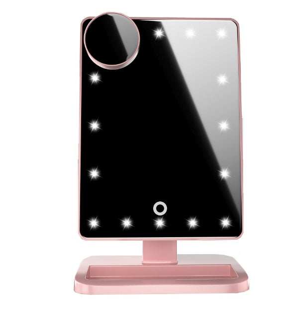 Lighted Makeup Mirror with Bluetooth Speaker