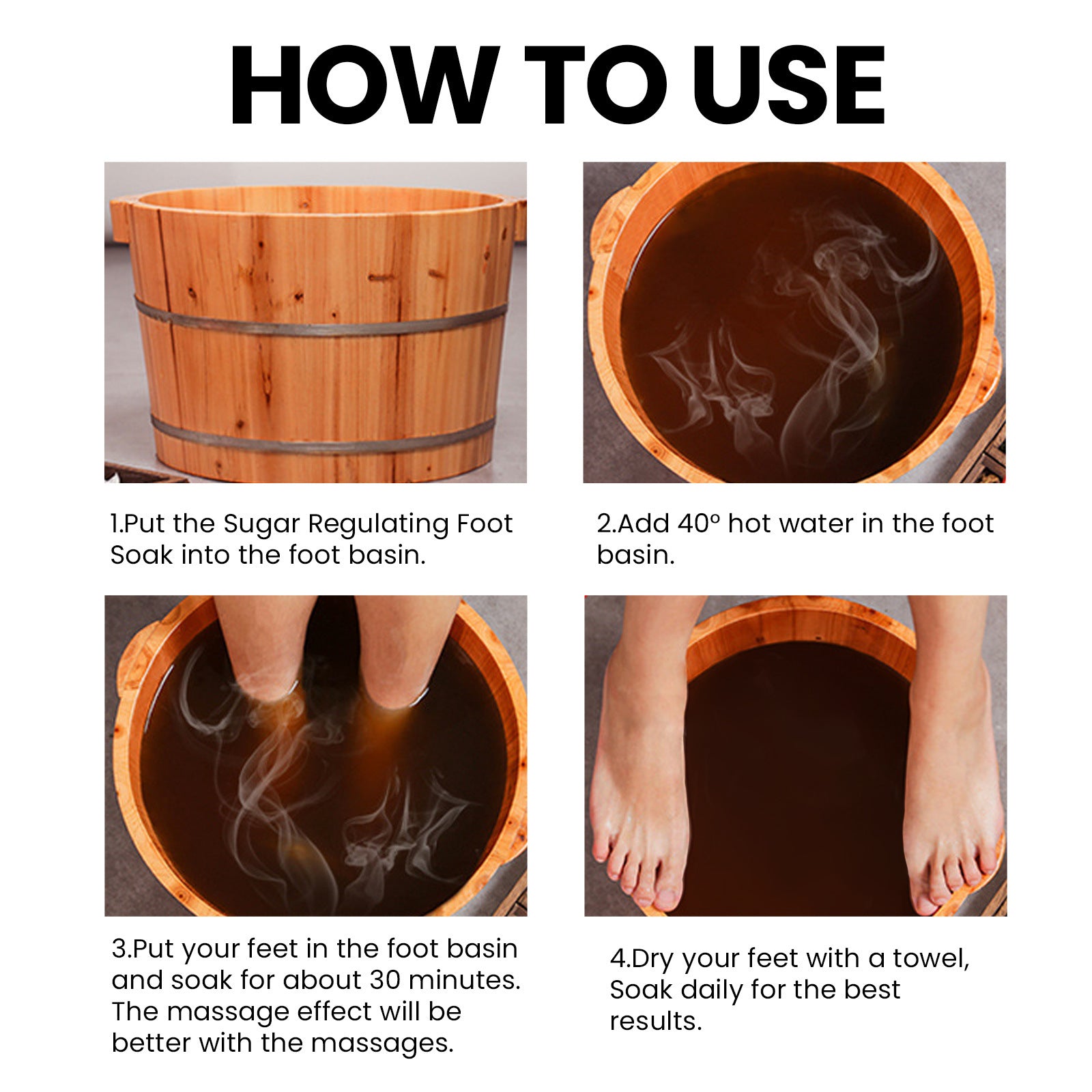 Sugar Comfortable Foot Bath Condensate Beads