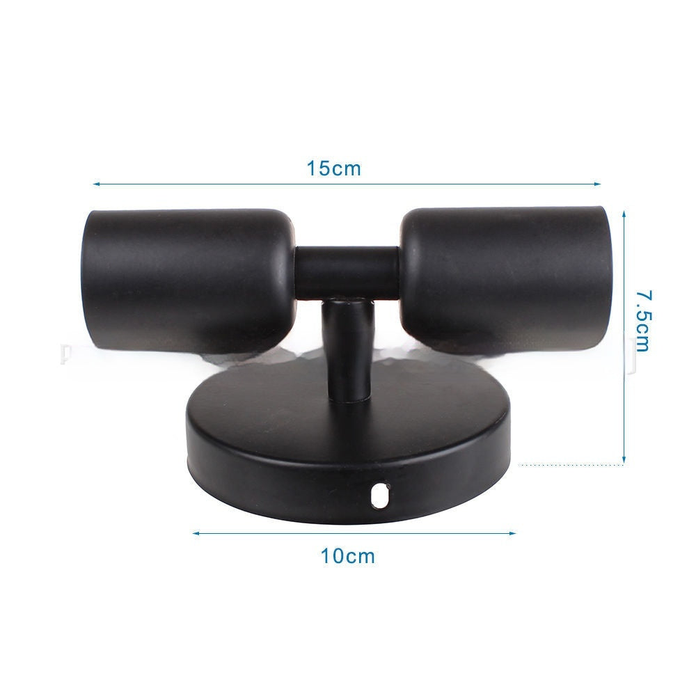 Double Bulb Wall Sconce