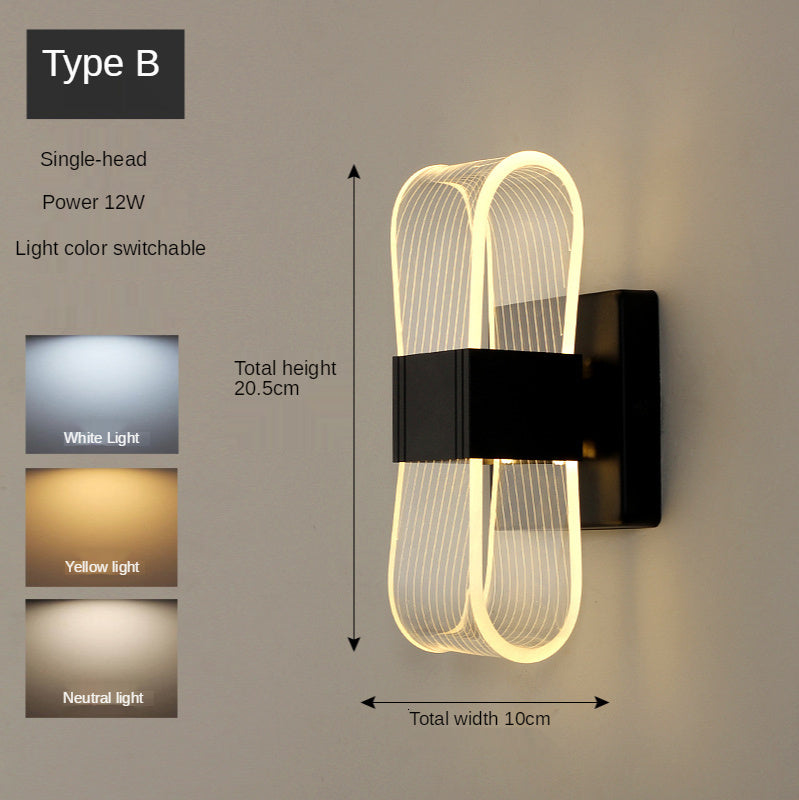 Modern Loop Wall Sconce