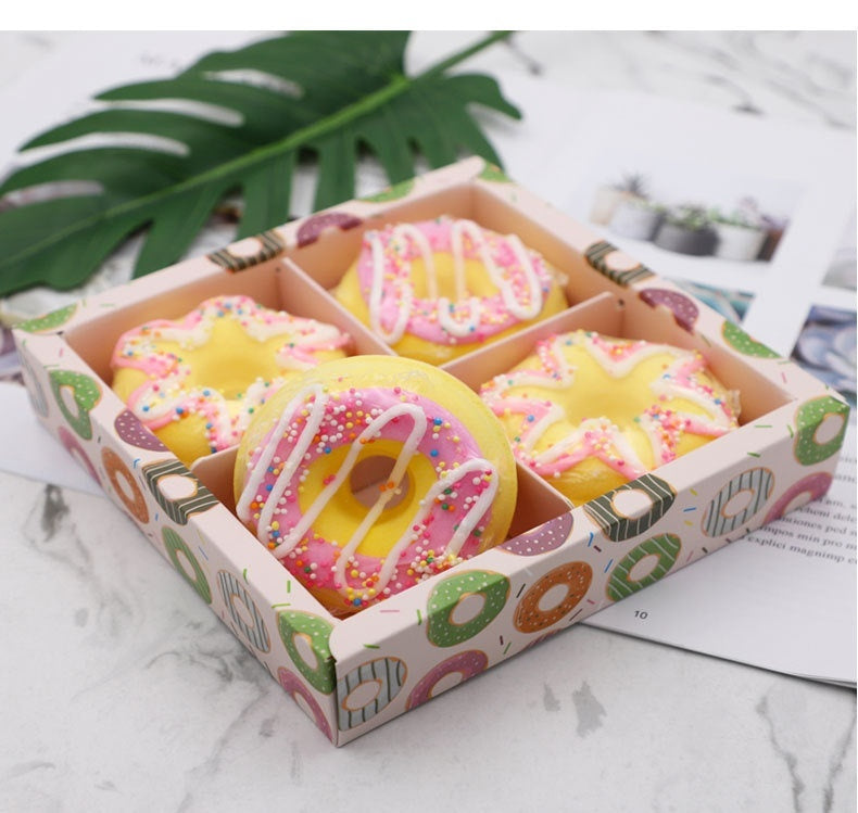 Cross-border Manufacturers Cartoon Donut Explosion Salt Bath Set