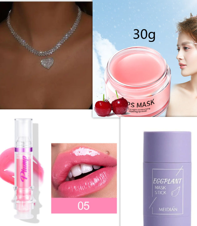 Cherry Night Moisturizing Repairing Lip Mask