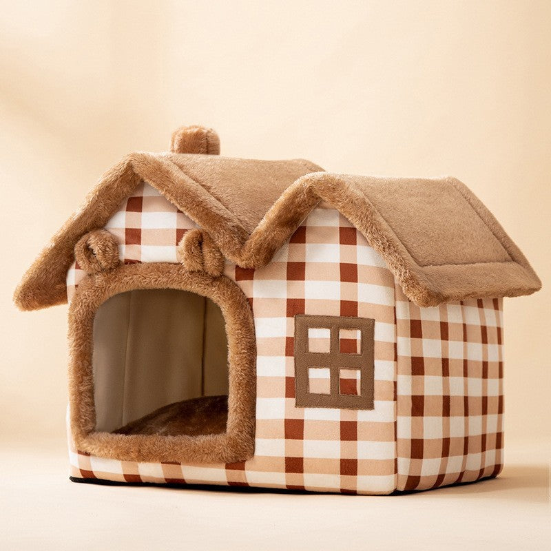 Pet Comfy House Bed