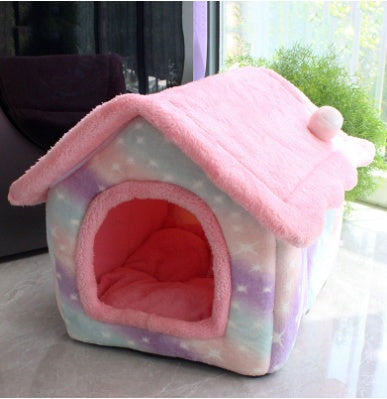 Pet Comfy House Bed