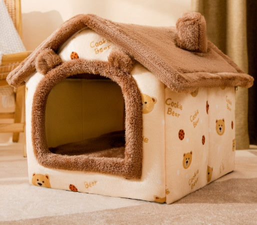 Pet Comfy House Bed