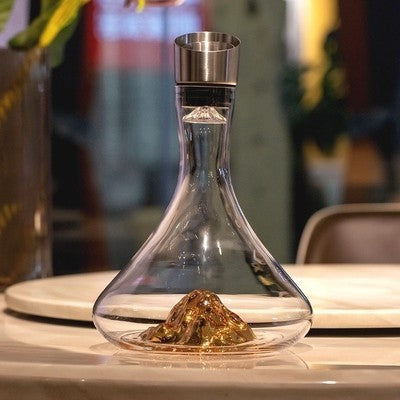 Iceberg Waterfall Fast Red Wine Wine Decanter