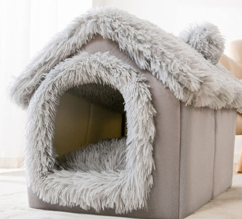 Pet Comfy House Bed
