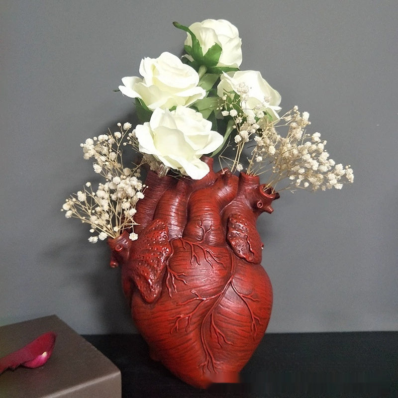 Shape Flower Vase Nordic Style Flower Pot Art Vases Sculpture Desktop Plant Pot For Home Decor Ornament Gifts