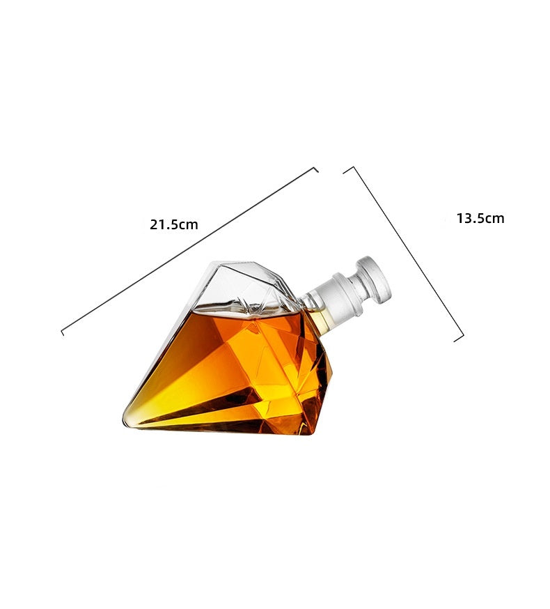 Diamond Whiskey Decanter Set