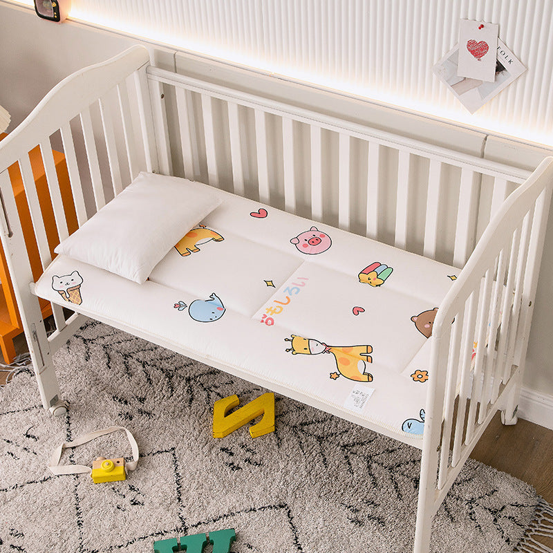 Cartoon Animal Print Cotton Baby Mattress