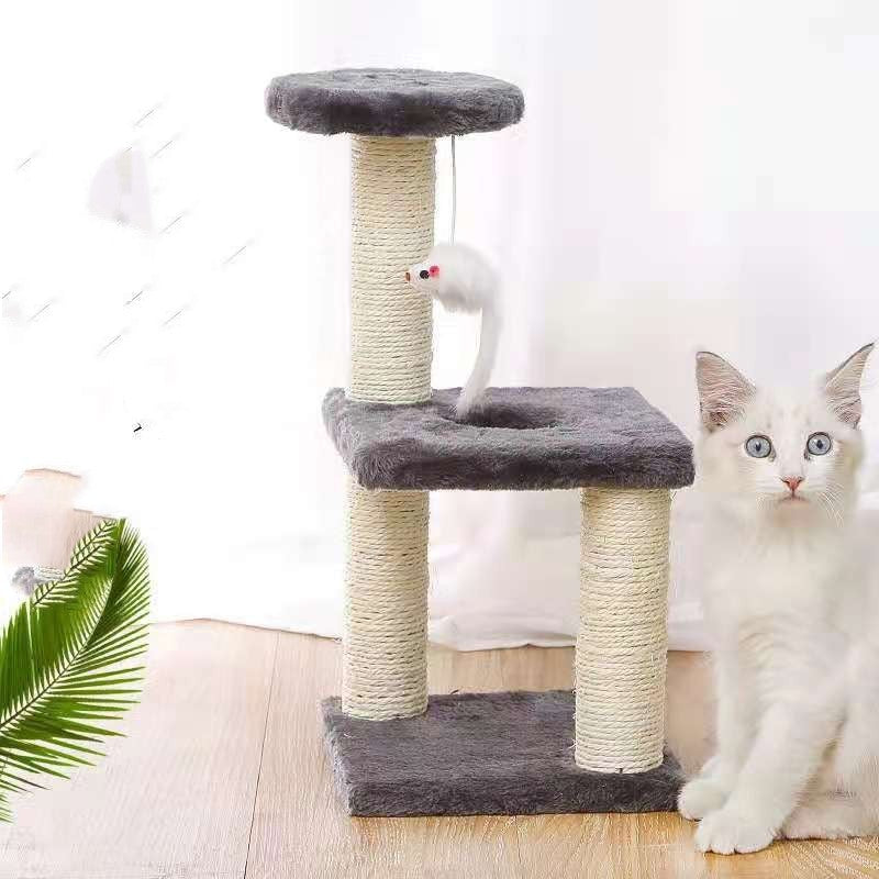 Multi-Level Cat CLimber, Scratching Post + Bed Tree