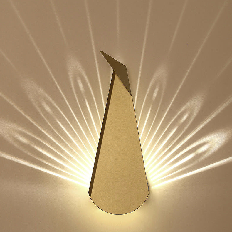 Geometric Cone Wall Sconce