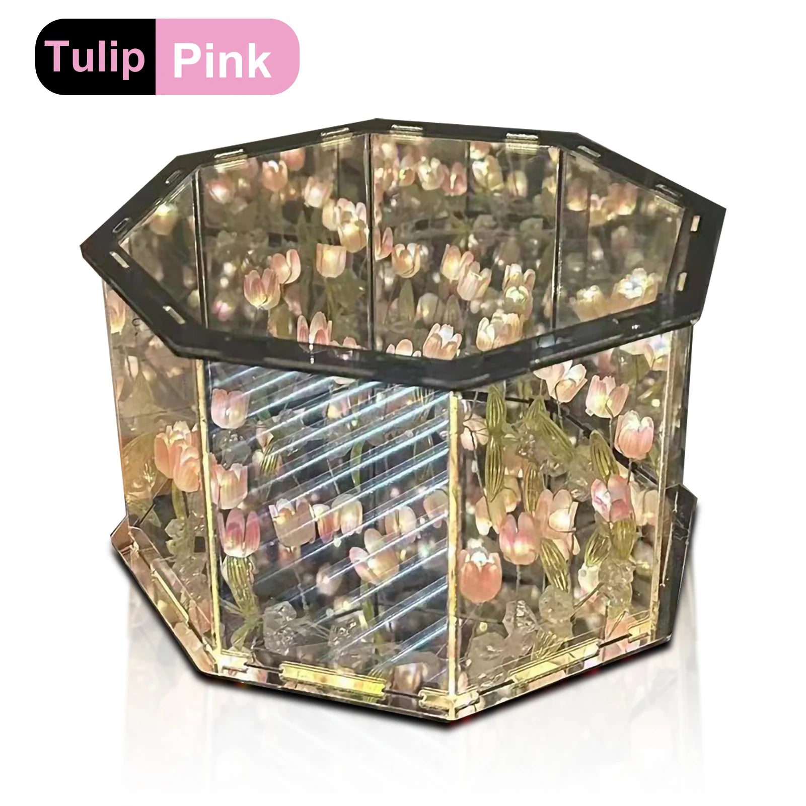 Tulip 3D Mirror Cube Lamp