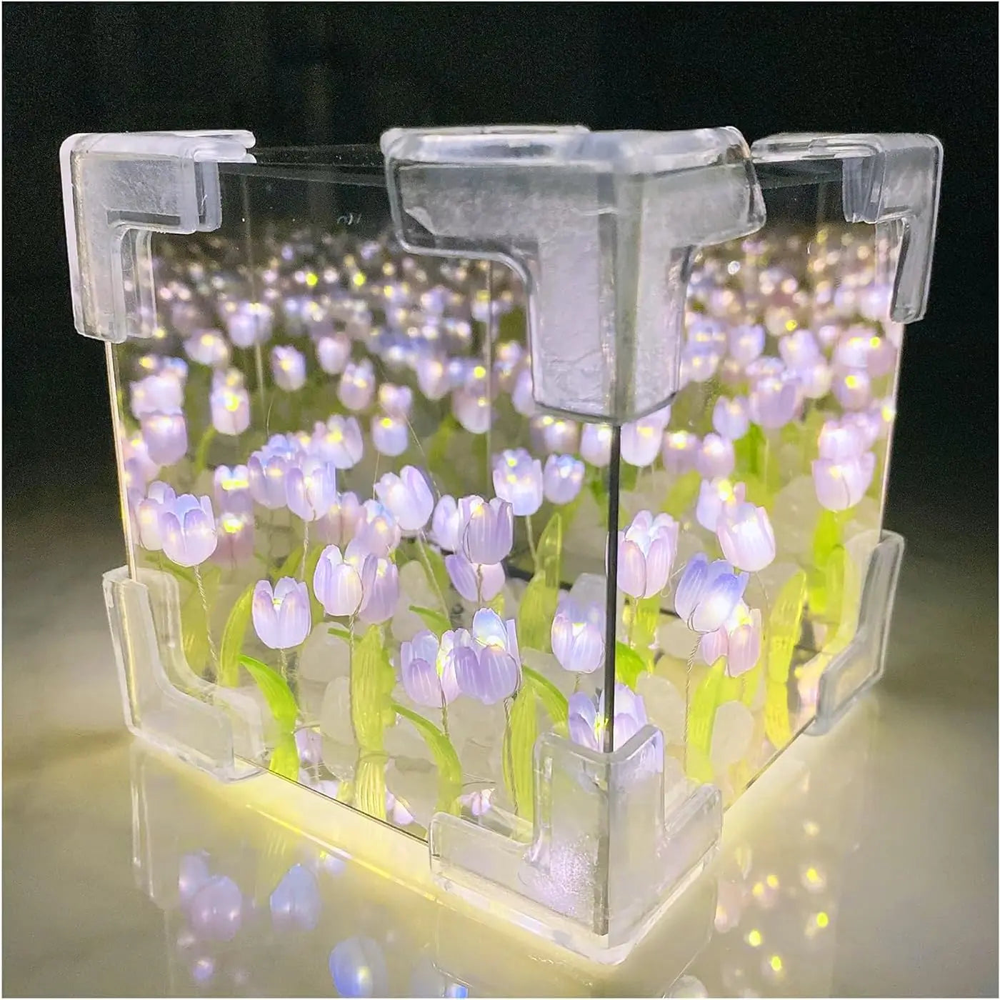Tulip 3D Mirror Cube Lamp