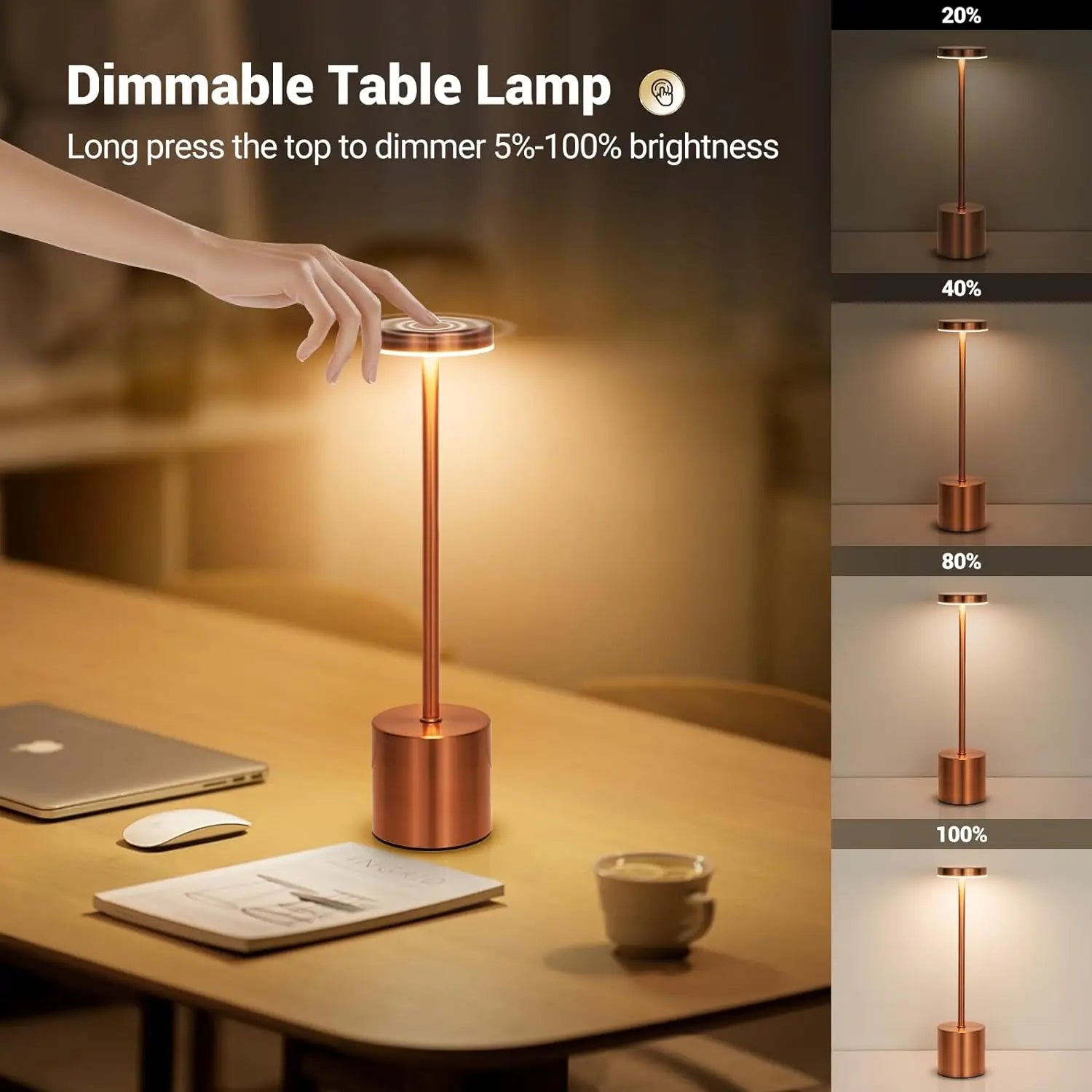 Wireless LED Table Lamp