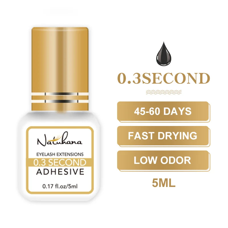 NATUHAHA 5pcs Eyelash Glue Set