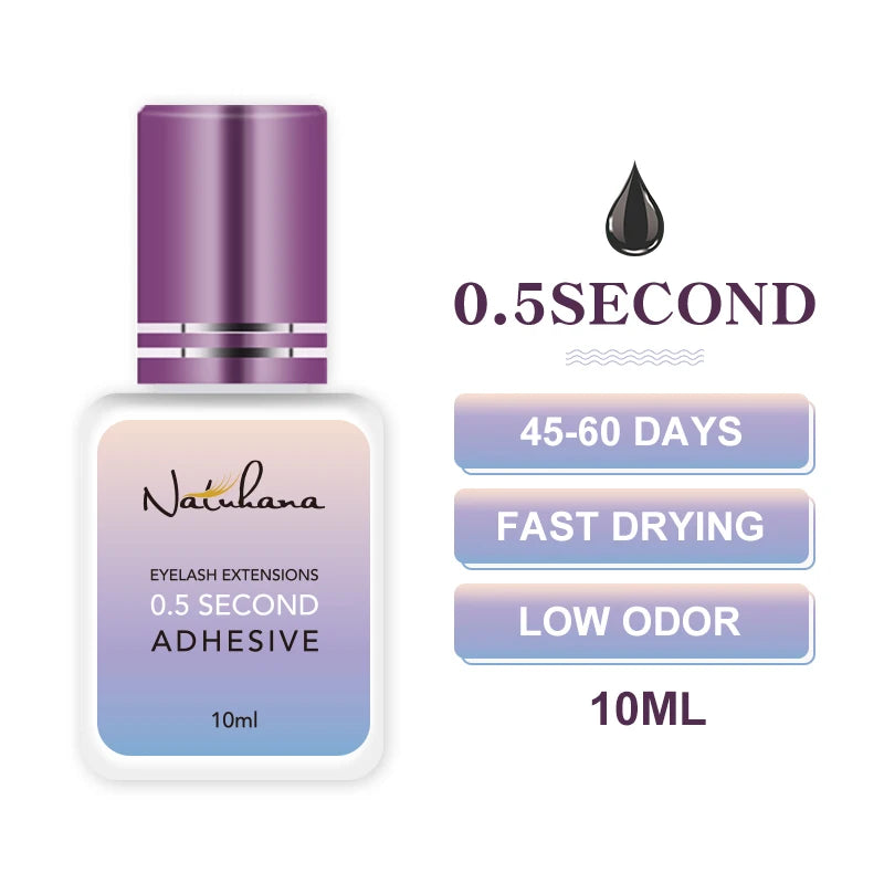 NATUHAHA 5pcs Eyelash Glue Set