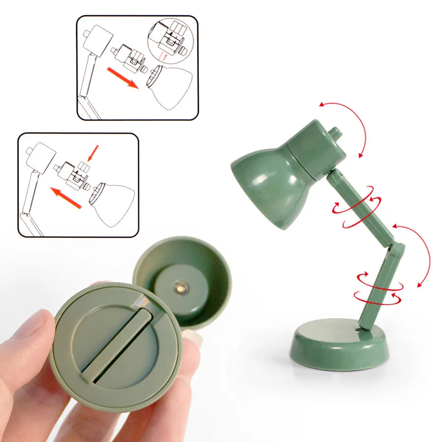 Retro Mini Adjustable Desk Lamp