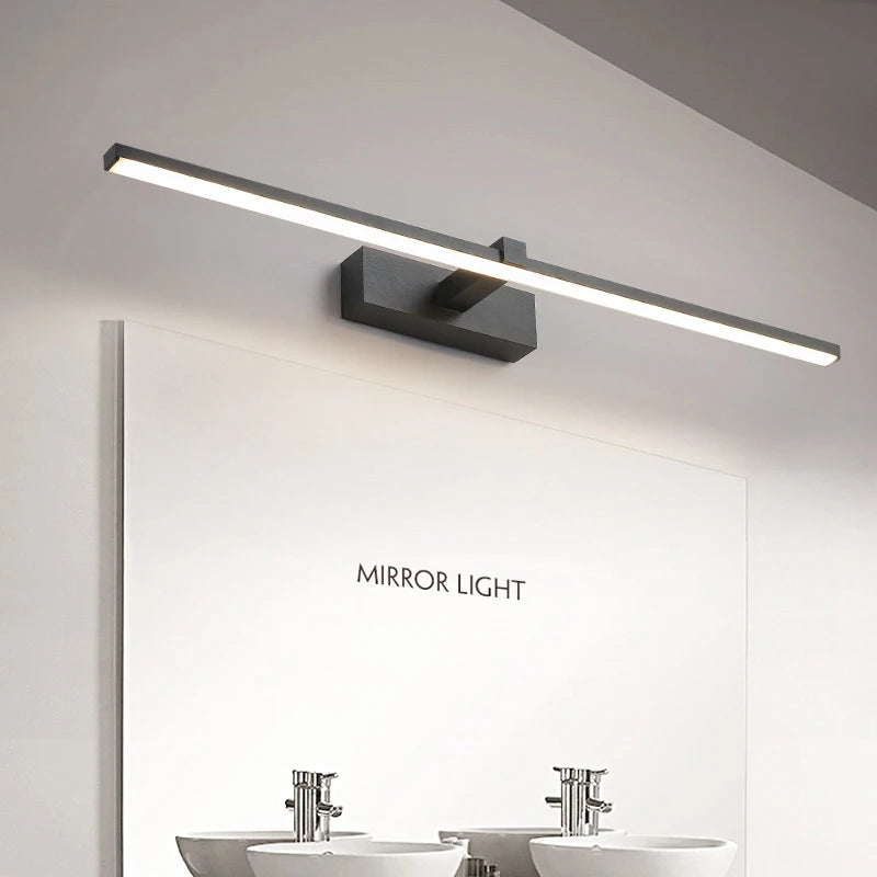 Modern Linear Bathroom Wall Light