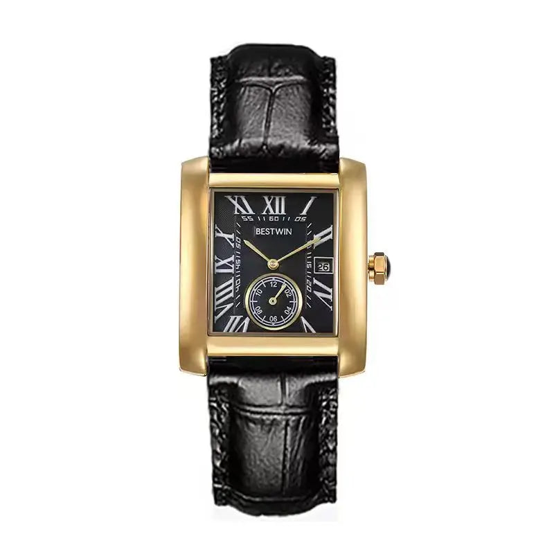 Bestwin Rectangular Gold Elegance Watch