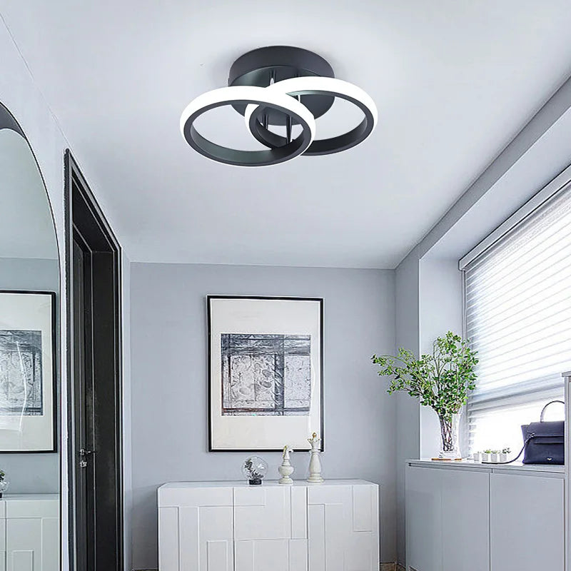 Modern Swirl LED Ceiling Light