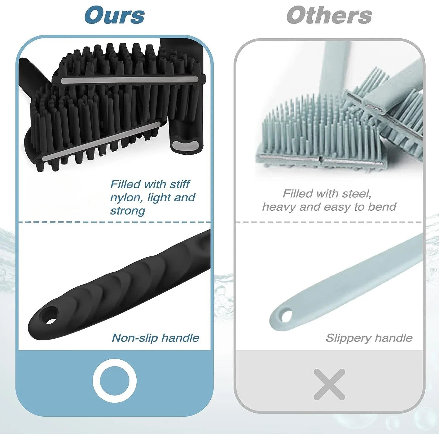 2-in-1 Silicone Bath Brush