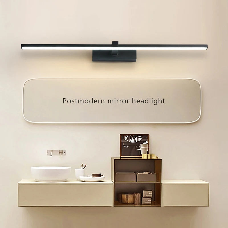 Modern Linear Bathroom Wall Light