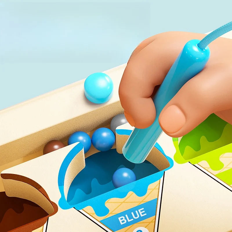 Magnetic Digital Bead Magnetic Maze Toy