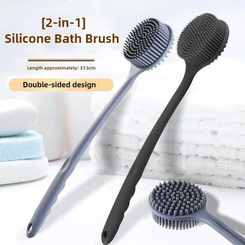 2-in-1 Silicone Bath Brush