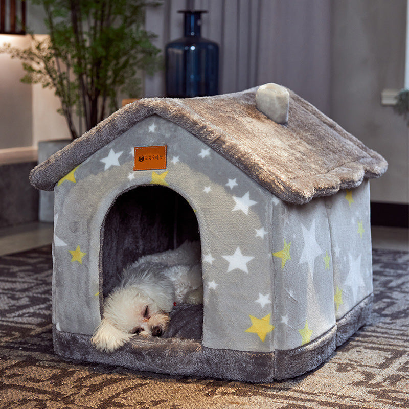 Pet Comfy House Bed