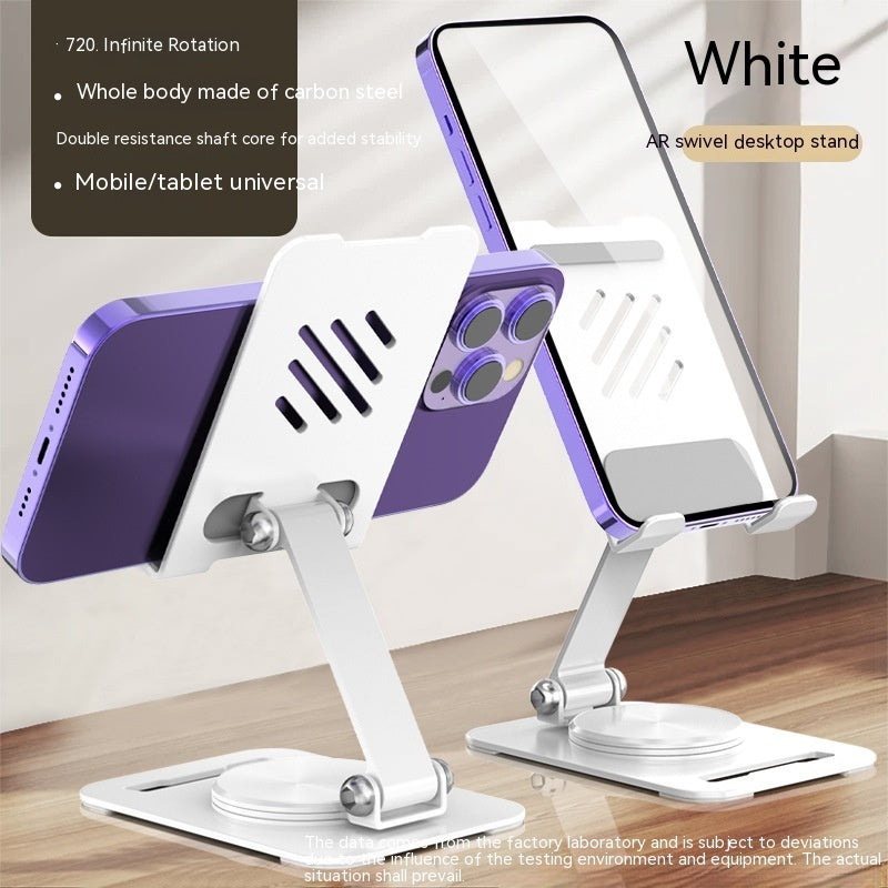 Rotating Metal Desk Mobile Phone Holder Stand
