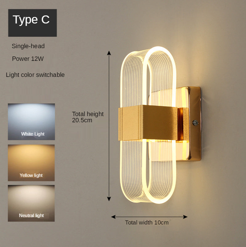 Modern Loop Wall Sconce