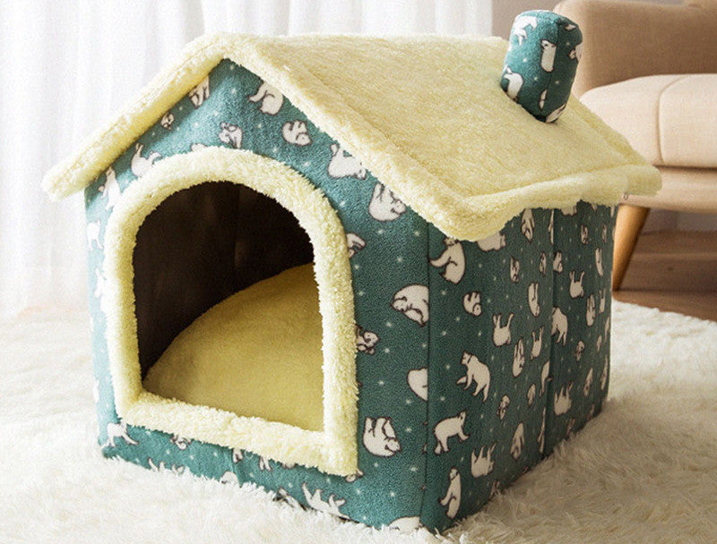 Pet Comfy House Bed