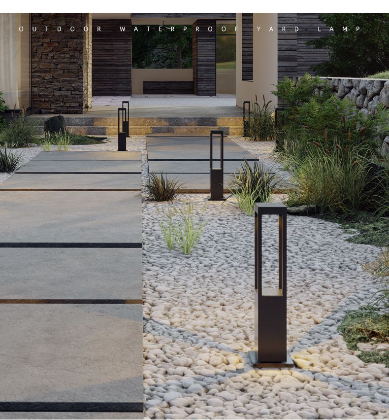 Modern Outdoor Pathway Lights