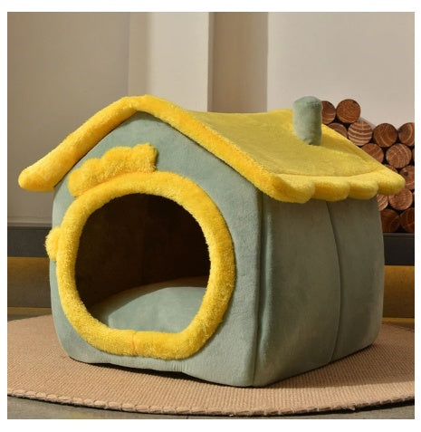 Pet Comfy House Bed