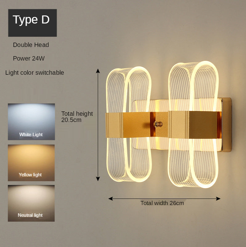 Modern Loop Wall Sconce