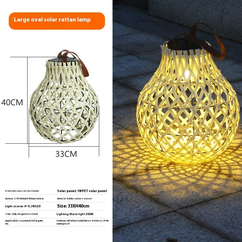 Bamboo Solar Lantern