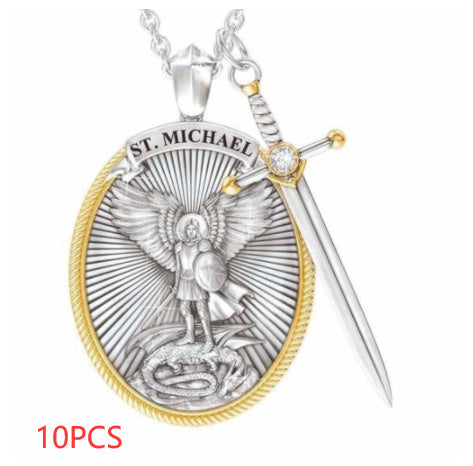 St. Michael Guardian Sword Pendant