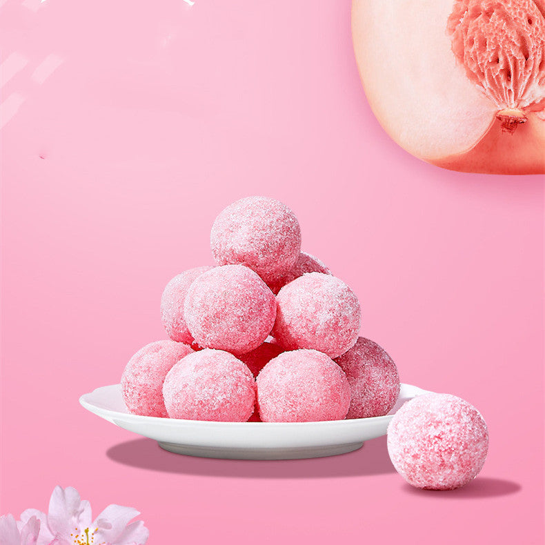 Peach Ball Bath And Body Scrub